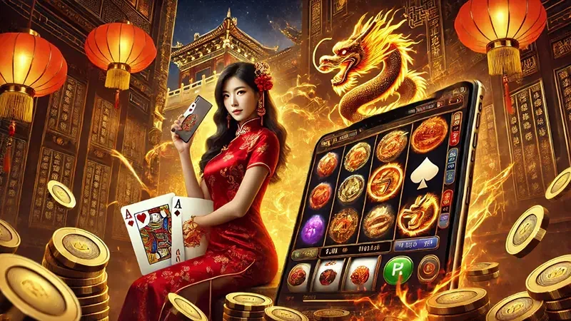 Layar slot mobile CAKRABOLA dengan deretan reel permainan